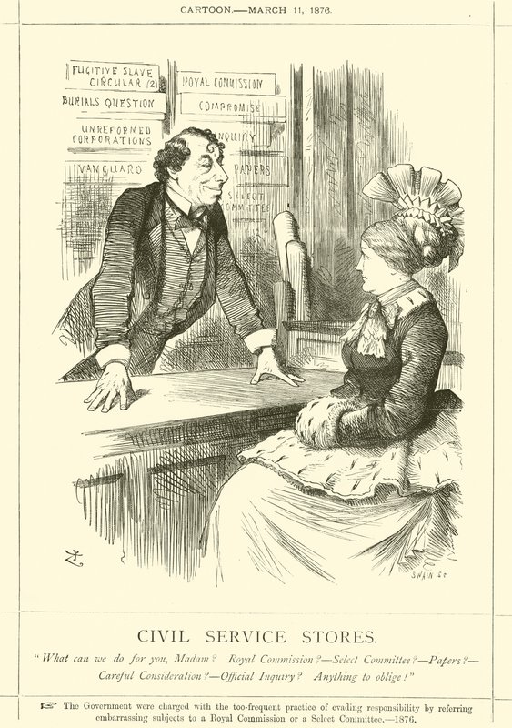 Obchody pro státní správu od after John Tenniel
