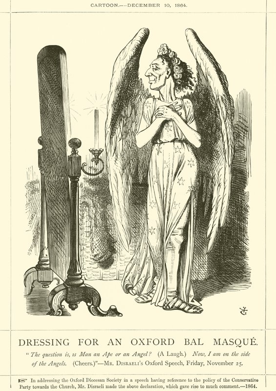 Oblékání na ples Oxford Bal Masque od after John Tenniel