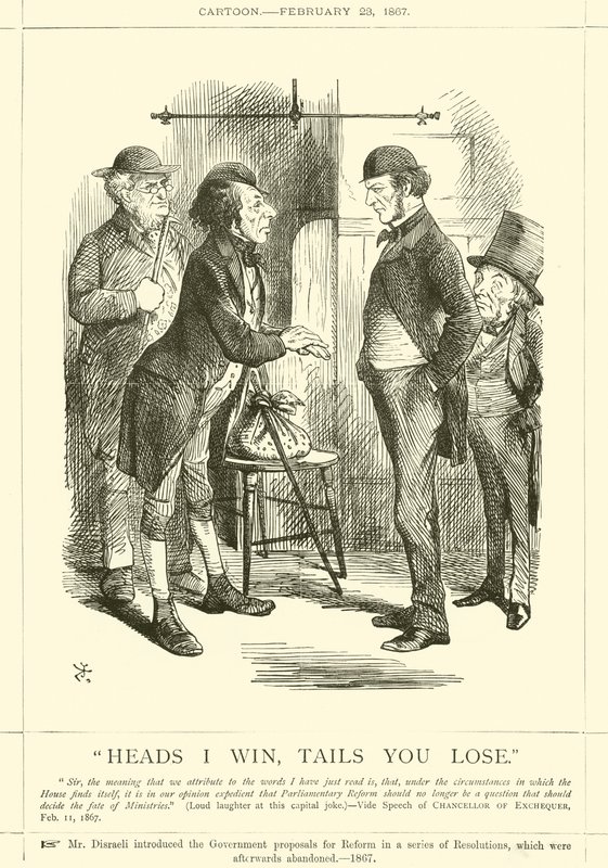 Panna vyhrává, orel prohrává od after John Tenniel