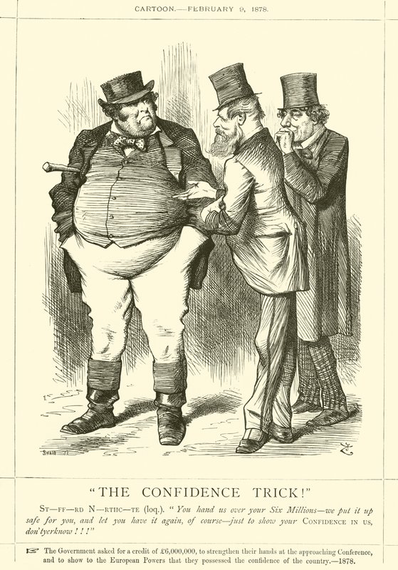Trik sebedůvěry! od after John Tenniel