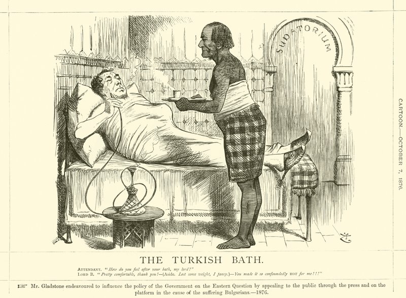 Turecké lázně od after John Tenniel