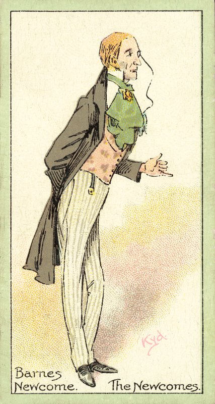 Barnes Newcome, Newcomes (chromolit) od after Joseph Clayton Clarke