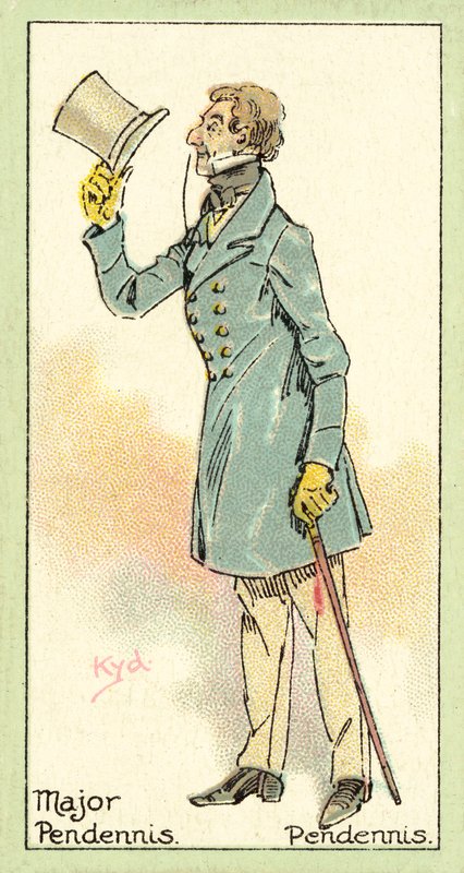 Major Pendennis, Pendennis (chromolitho) od after Joseph Clayton Clarke
