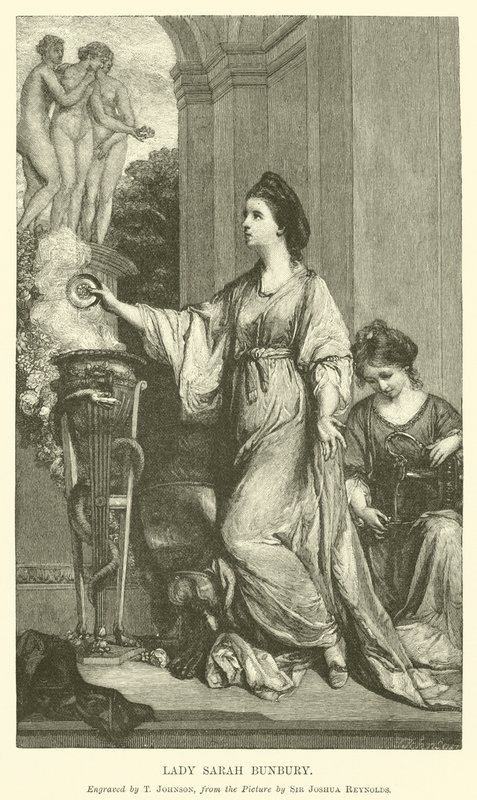 Lady Sarah Bunbury od after Joshua Reynolds