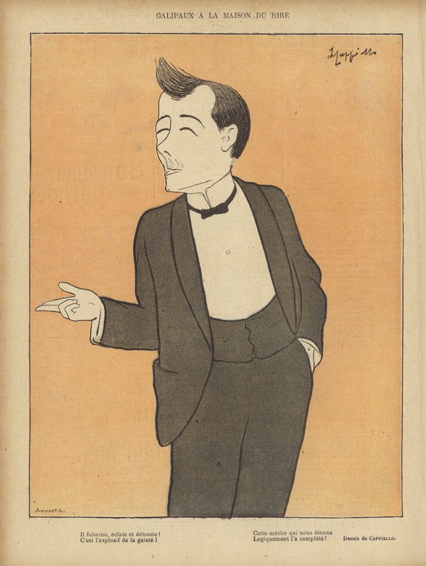 Ilustrace pro Le Rire od after Leonetto Cappiello