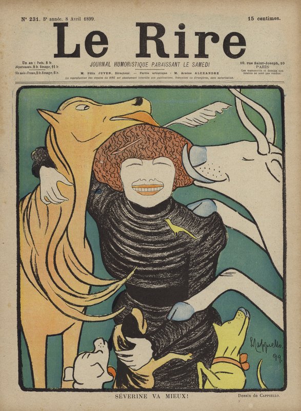 Ilustrace pro Le Rire od after Leonetto Cappiello