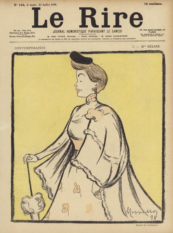 Ilustrace pro Le Rire od after Leonetto Cappiello