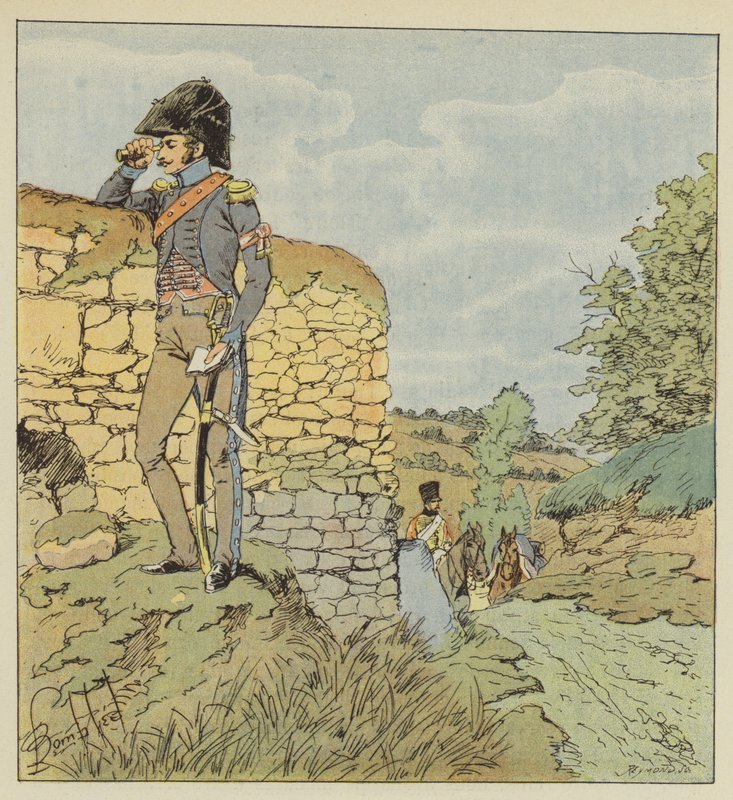 pobočný tábor štít generální divize od after Louis Charles Bombled