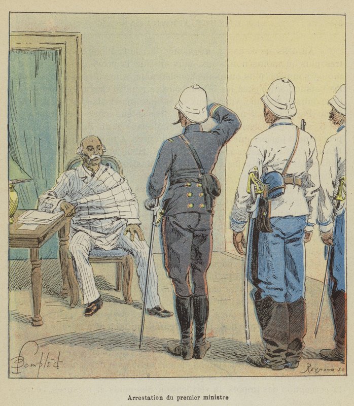 Zatčení premiéra od after Louis Charles Bombled