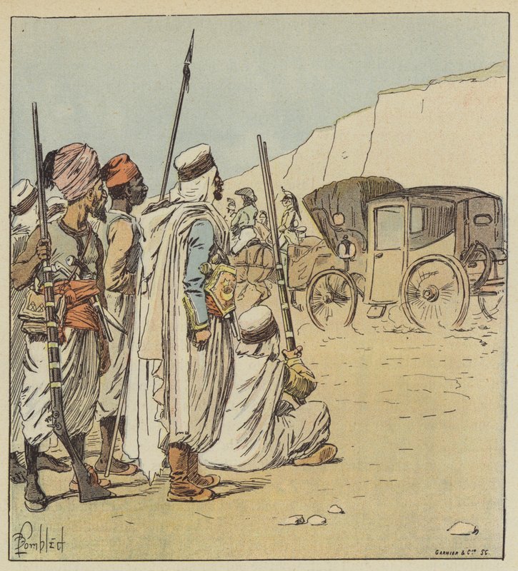 Toto auto Araby překvapilo od after Louis Charles Bombled
