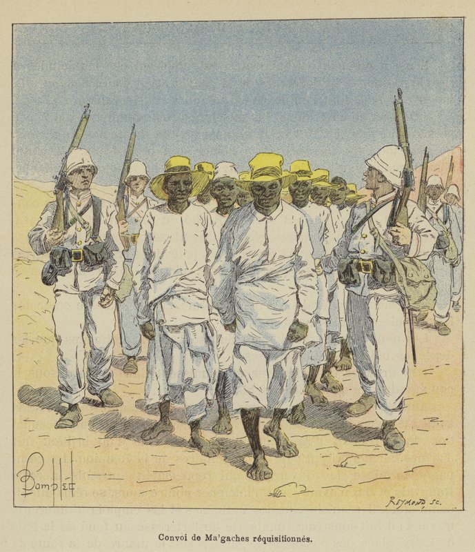 Je nutný konvoj Madagaskaru od after Louis Charles Bombled