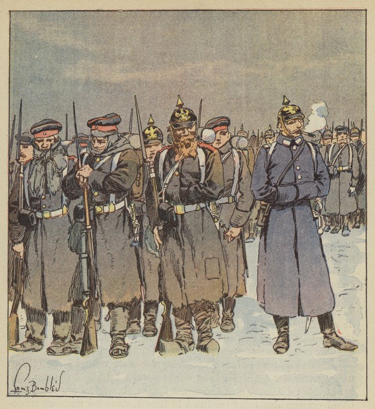 Odepření určitých pruských jednotek od after Louis Charles Bombled