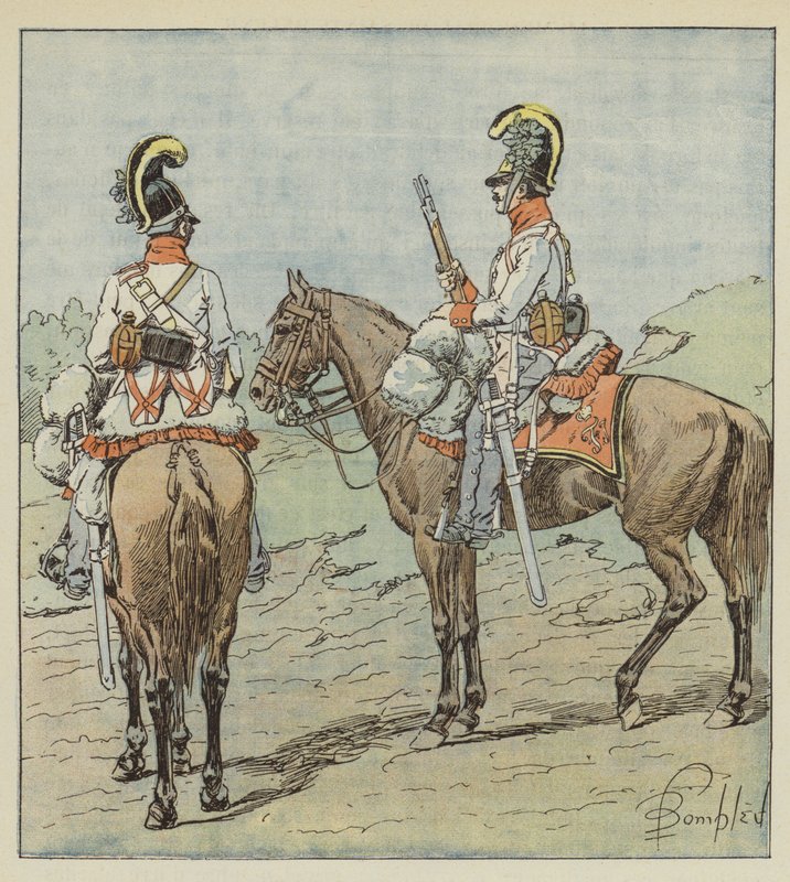 Nejlepší rakouští draci od after Louis Charles Bombled