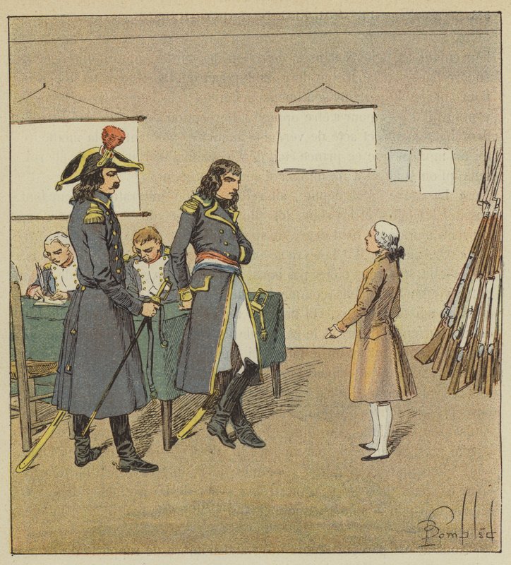 Eugene de Beauharnais si nárokuje meč svého otce od Bonaparta od after Louis Charles Bombled