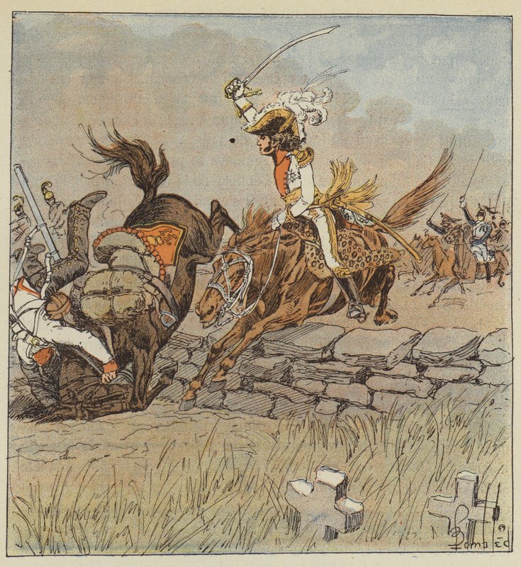 Joachim Murat, neapolský král, velkovévoda z Bergu a Klevés, velkoadmirál, velkoadmirál, francouzský maršál od after Louis Charles Bombled