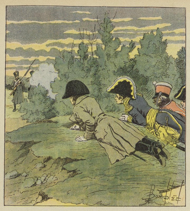 LEmpereur soud pro velké nebezpečí Iena od after Louis Charles Bombled