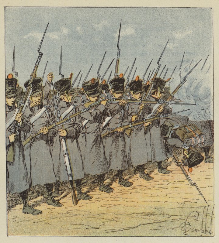 Statečné mládí, kterému velí, aby byl pružný ke všemu od after Louis Charles Bombled