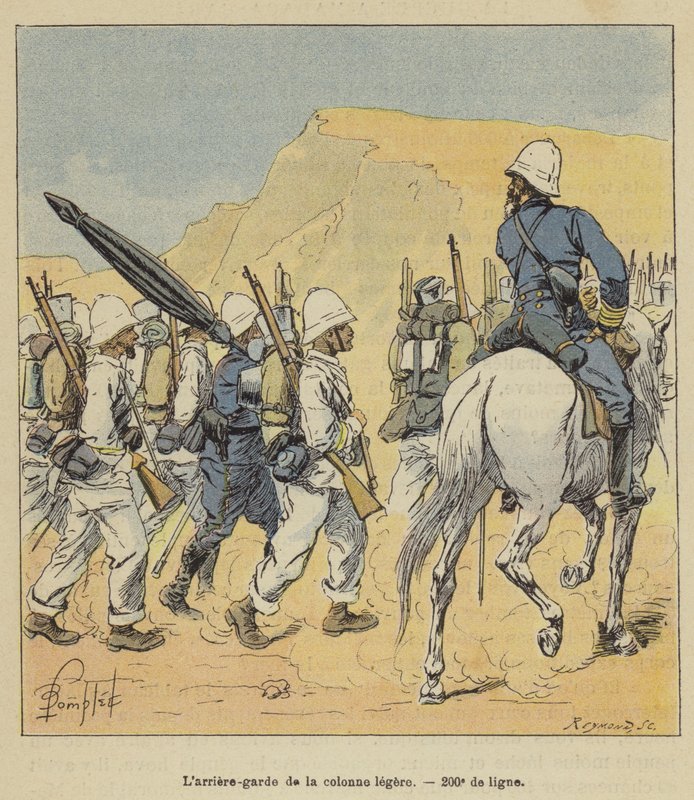 Zadní kryt světelného sloupu, 200. v řadě od after Louis Charles Bombled