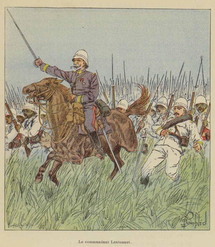 Velitel Lentonnet od after Louis Charles Bombled
