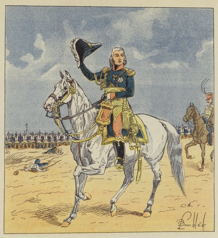 Le marechal Bessieres od after Louis Charles Bombled