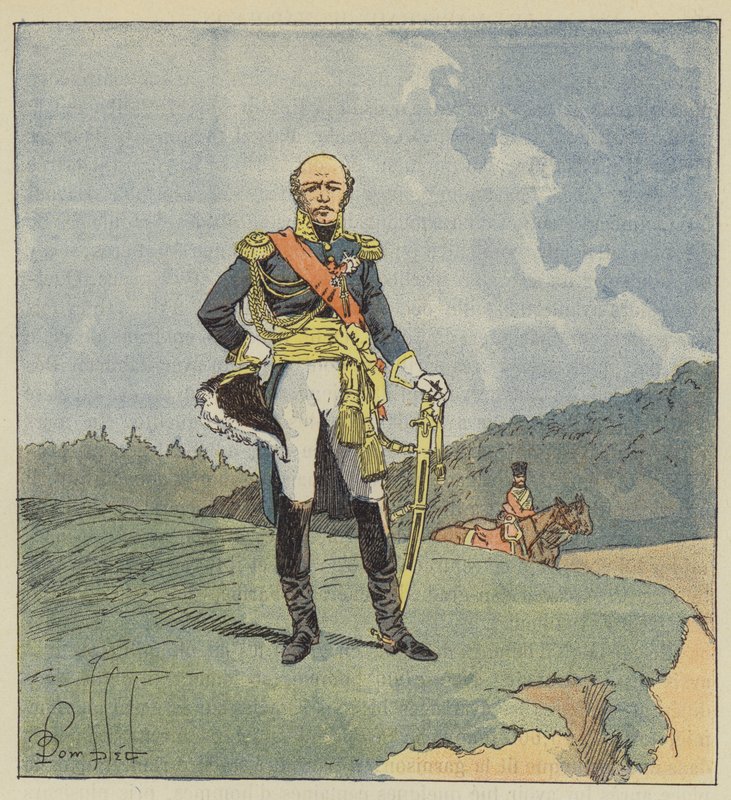 maršál Davout od after Louis Charles Bombled