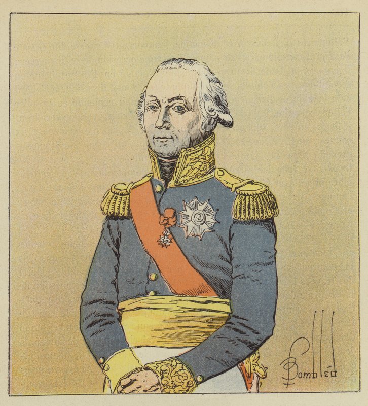 maršál Kellermann od after Louis Charles Bombled