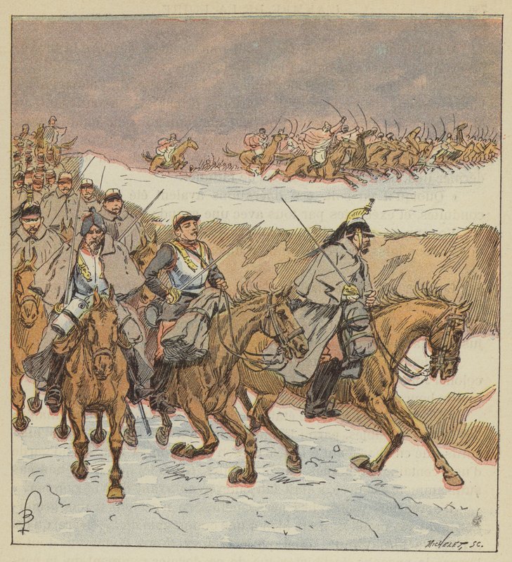 Arabové plukovníka Goursauda osvobodili 3. kyrysníky brilantním útokem od after Louis Charles Bombled