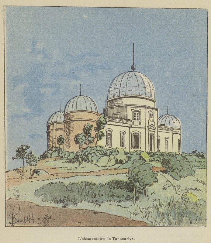 Observatoř Antananarivo od after Louis Charles Bombled