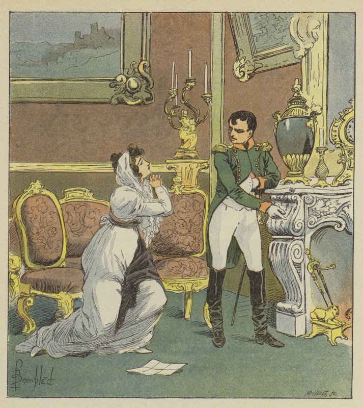 Napoleon a paní Hatzfeldová od after Louis Charles Bombled
