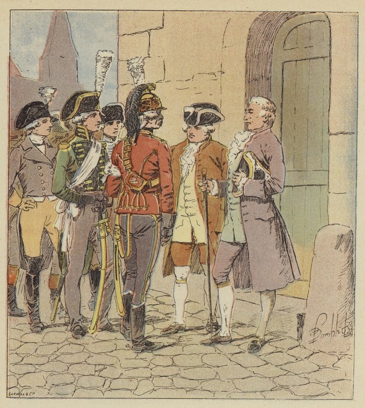 Byly nás tisíce, ve všech zbraních, uniformách a hodnostech. od after Louis Charles Bombled