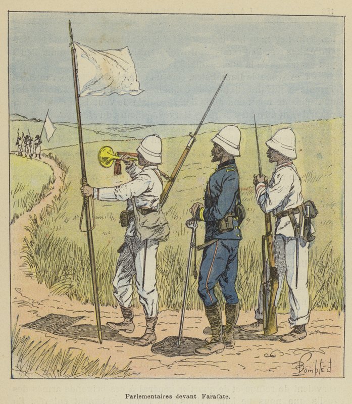 Poslanci před Farafatem od after Louis Charles Bombled
