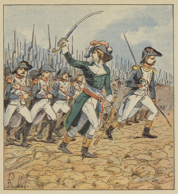 Zástupce lidu v armádách od after Louis Charles Bombled