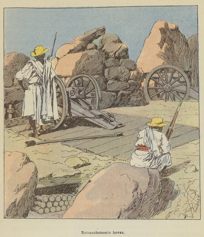 Hovasova opevnění od after Louis Charles Bombled