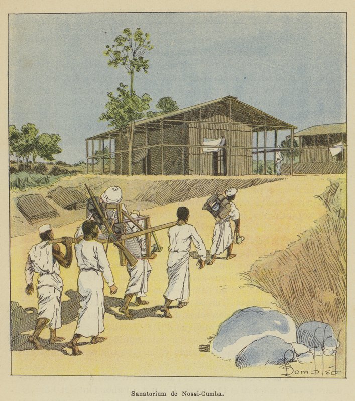 Sanatorium Nossi-Cumba od after Louis Charles Bombled