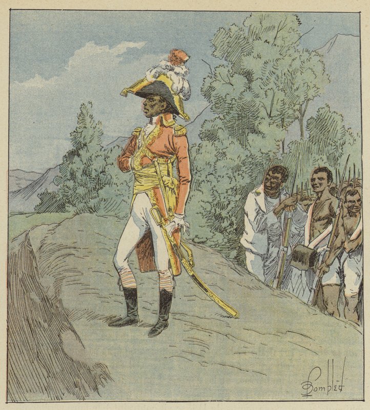 Toussaint nezasáhl člověka bez zásluh od after Louis Charles Bombled