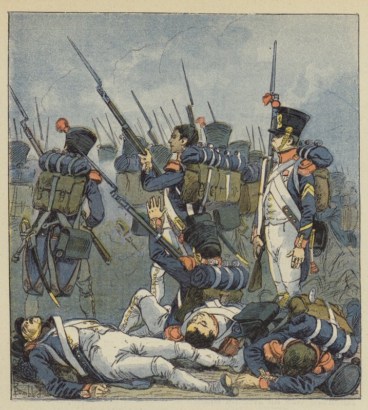 Wagram mu byl citován jako krvavá bitva od after Louis Charles Bombled