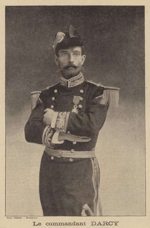 Eugene Darcy, francouzský námořní důstojník od after Nadar