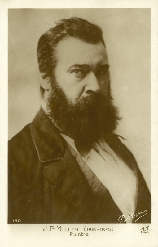 Jean-Francois Millet , francouzský malíř od after Nadar
