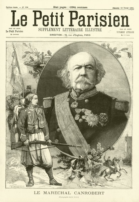 Maršál Canrobert, francouzský voják od after Nadar