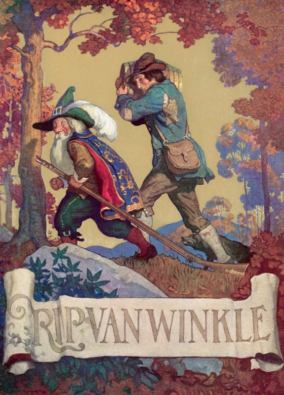 Obálka obrázku pro Rip Van Winkle od after Newell Convers Wyeth