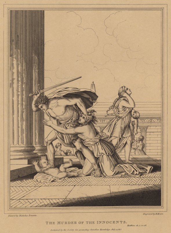 Vražda neviňátek, Matthew od after Nicolas Poussin