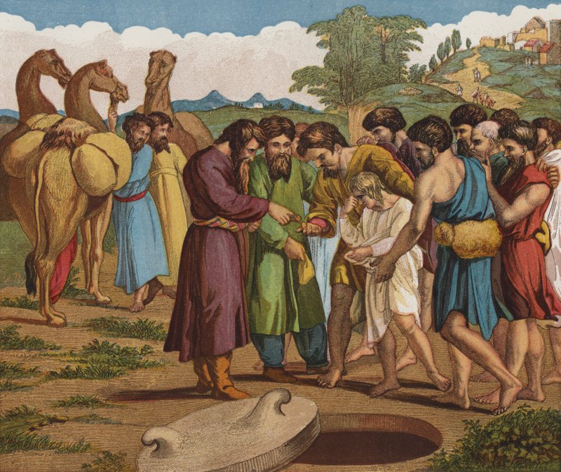 Josefa prodali jeho bratři od after Raphael
