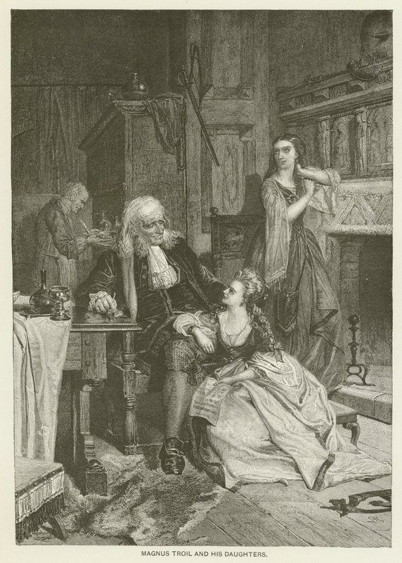 Magnus Troil a jeho dcery od after Robert Herdman