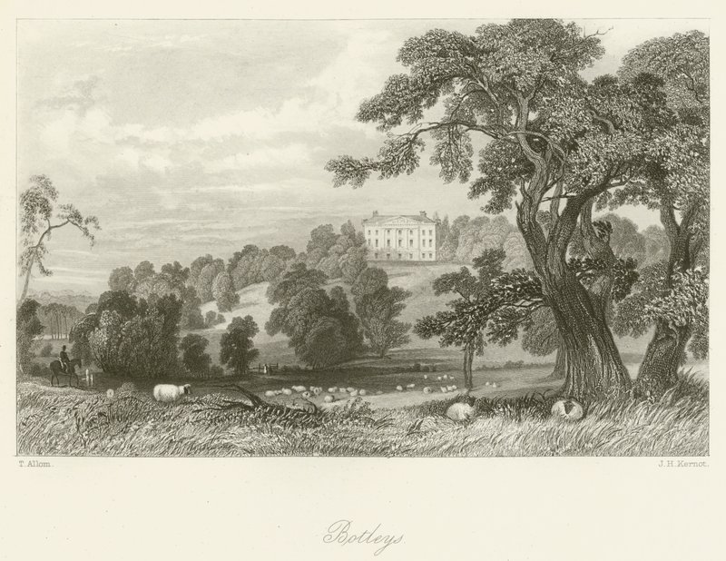 Botleys od after Thomas Allom