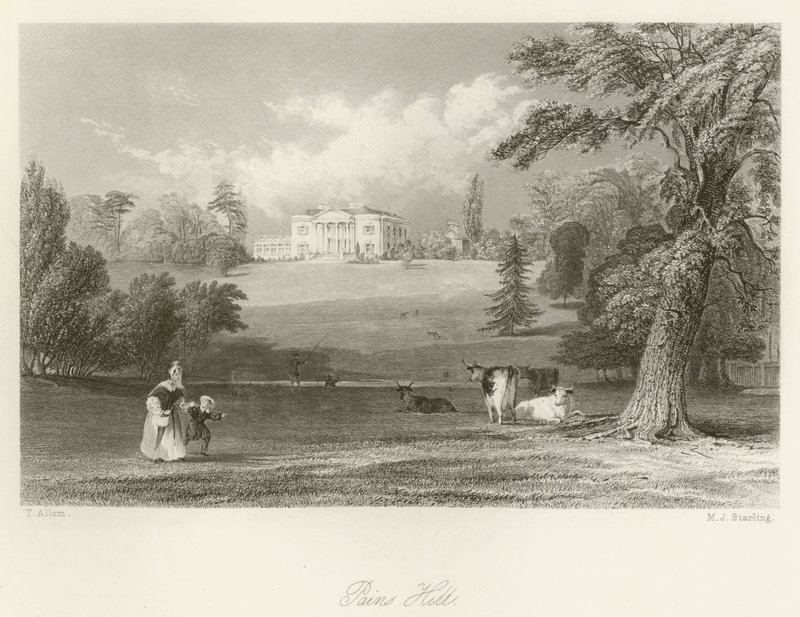 Pains Hill od after Thomas Allom