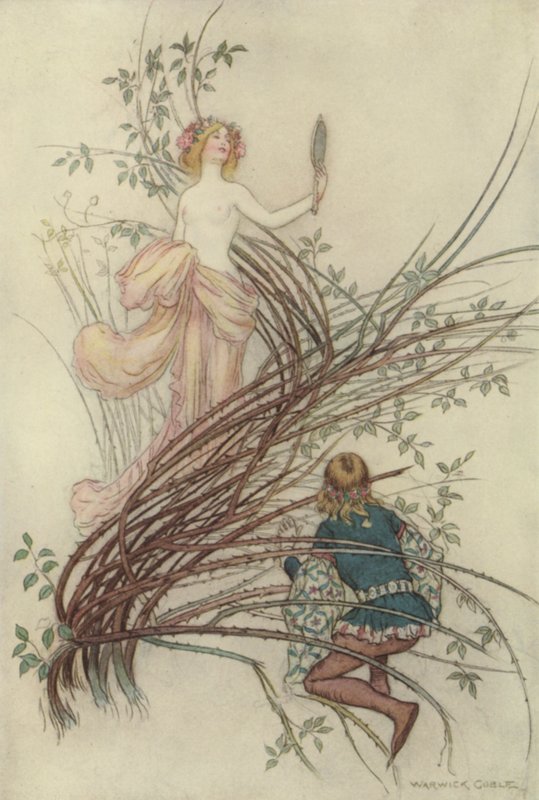 Geoffrey Chaucer, Báseň od after Warwick Goble