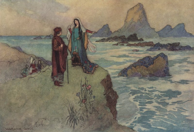 Geoffrey Chaucer, Franklinův příběh od after Warwick Goble