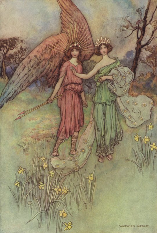 Geoffrey Chaucer, Legenda o dobrých ženách od after Warwick Goble