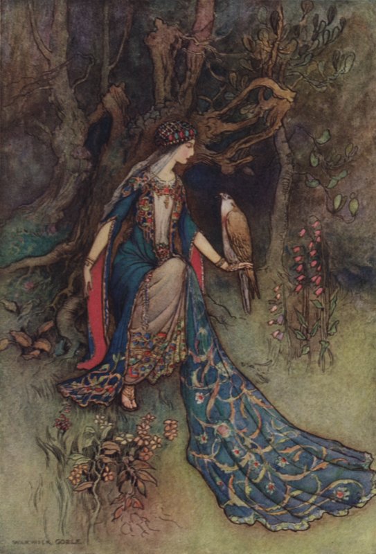 Geoffrey Chaucer, Příběh panoše od after Warwick Goble