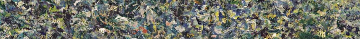 Jabloň (Claude Monet), Detail: Blütenkrone des Apfelbaums